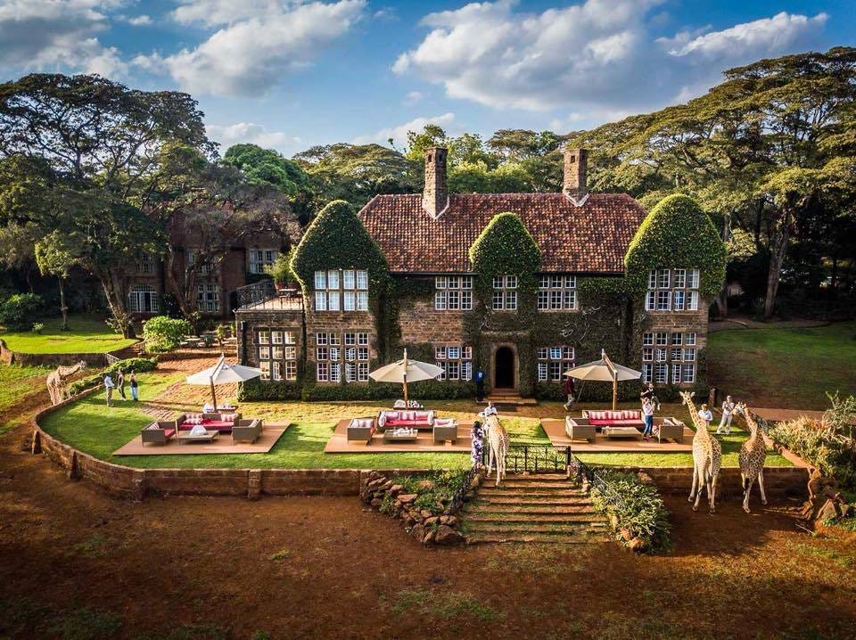 Giraffe Manor - zahrada